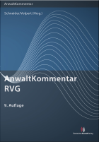 AnwaltKommentar RVG