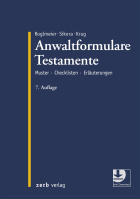 Anwaltformulare Testamente