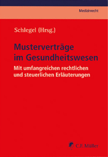  Musterverträge im Gesundheitswesen