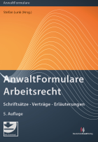 AnwaltFormulare Arbeitsrecht