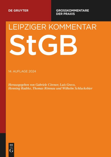  Leipziger Kommentar Strafgesetzbuch (StGB)