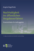 Nachhaltigkeit im öffentlichen Vergabeverfahren