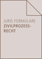 juris Formulare Zivilprozessrecht