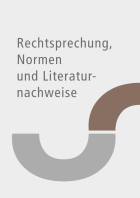 Rechtsprechung, Normen und Literaturnachweise Familienrecht