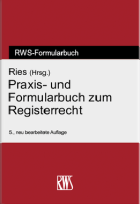Praxis- und Formularbuch zum Registerrecht
