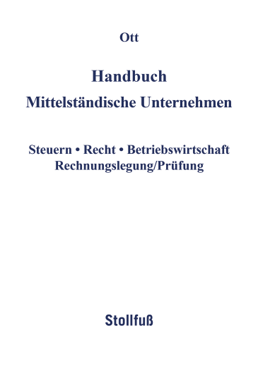  Handbuch Mittelständische Unternehmen