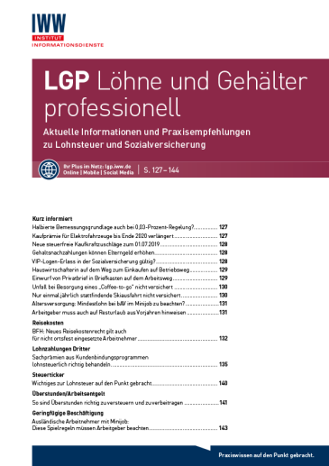  Löhne und Gehälter professionell (LPG)
