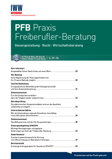  Praxis Freiberufler-Beratung (PFB)