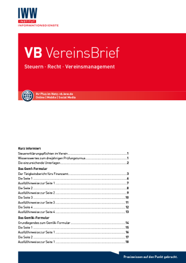  VereinsBrief (VB)